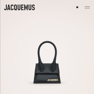 Jacquemus BLACK “Le Chiquito” Bag